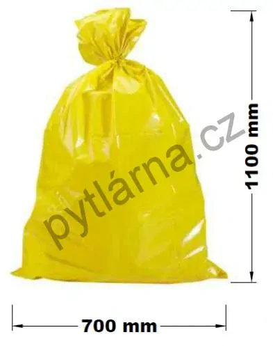 Pytel žlutý 120l, 40mi