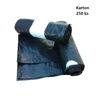 Zatahovací pytel 120l černý, 40mi